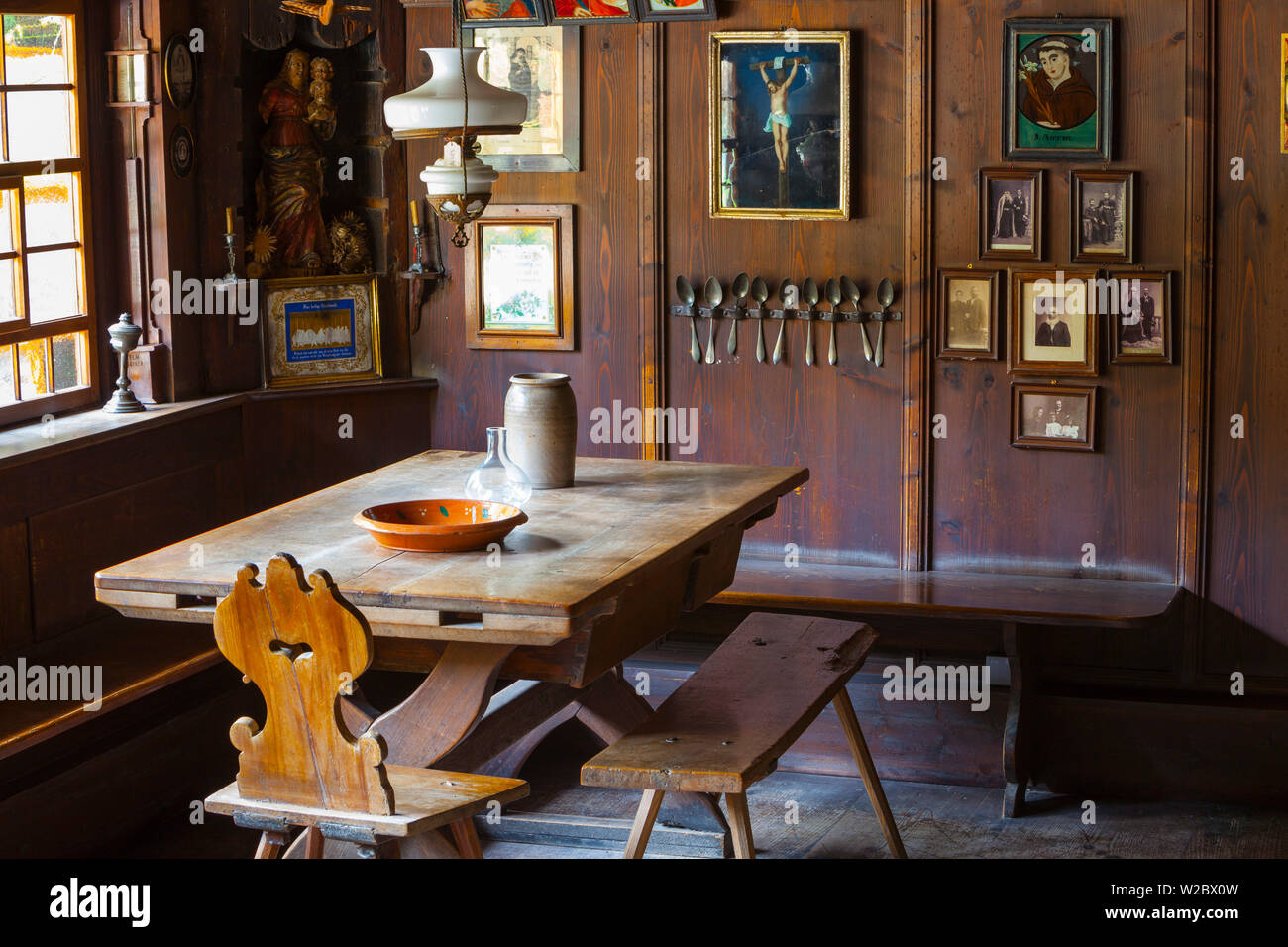 Le Musée de Plein Air de la Forêt-Noire Vogtsbauernhof, Gutach, Forêt Noire, Bade-Wurtemberg, Allemagne Banque D'Images