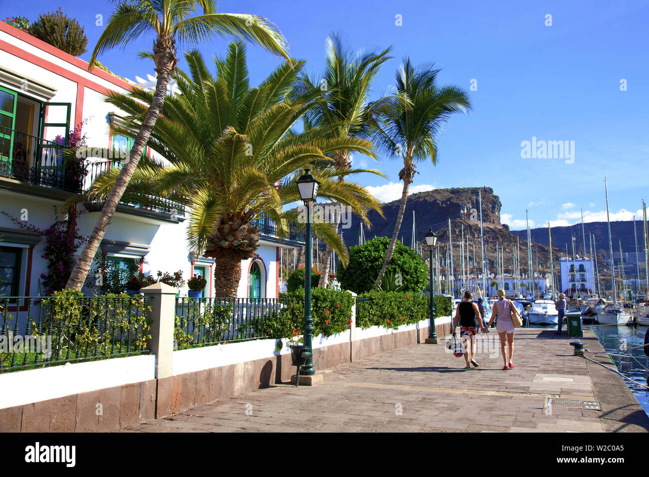 Puerto de Morgan, Gran Canaria, Îles Canaries, Espagne, l'océan Atlantique, l'Europe Banque D'Images