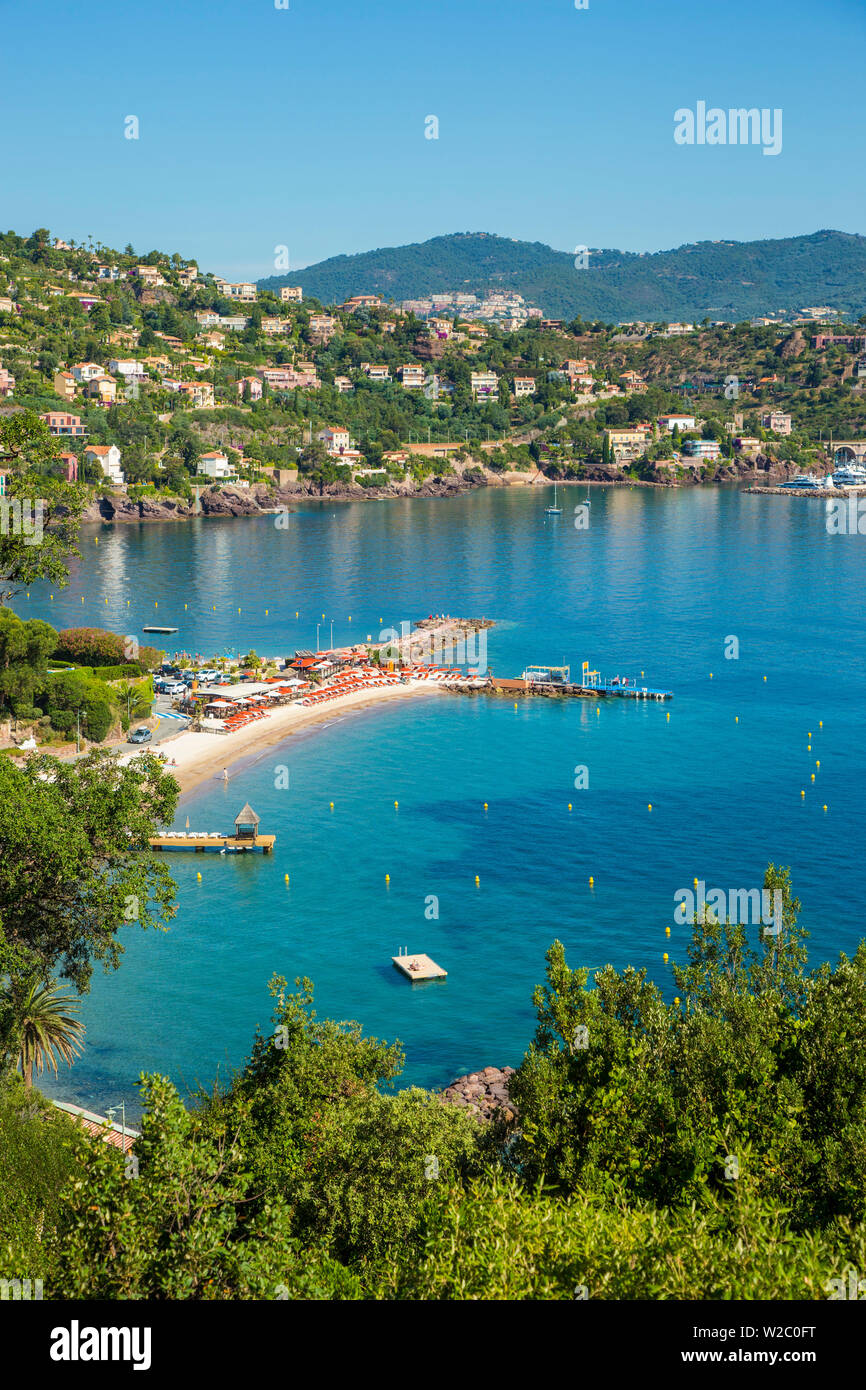 Théoule-sur-Mer, l'Esterel, Alpes-Maritimes, Provence-Alpes-Côte d'Azur, d'Azur, France Banque D'Images