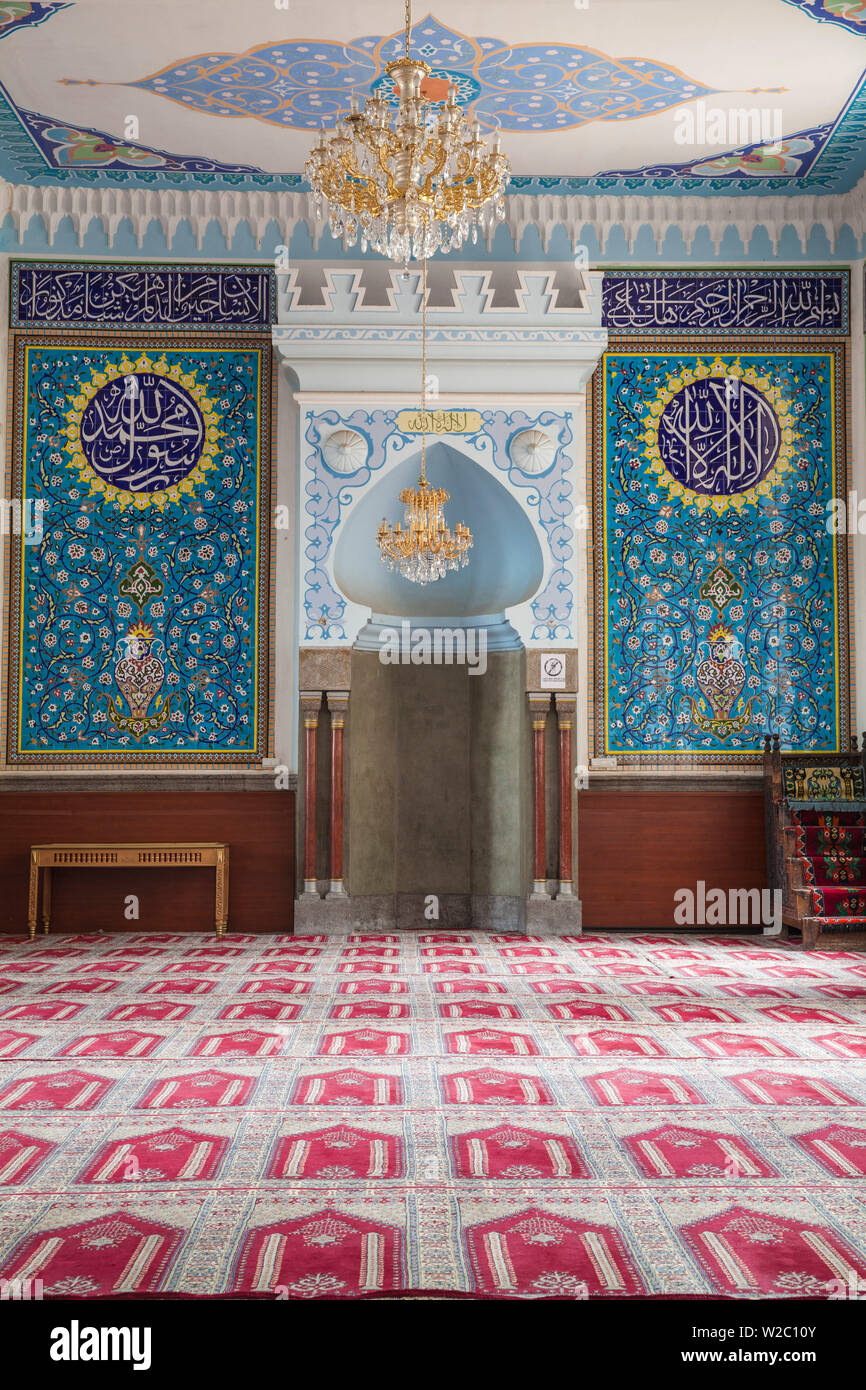 La Géorgie, Tbilissi, Vieille Ville, intérieur de la mosquée de Tbilissi Banque D'Images