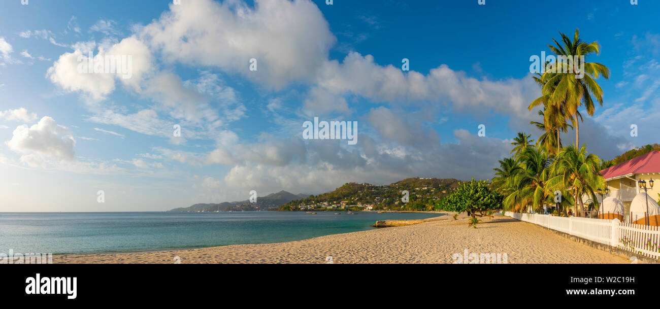 Caraïbes, la Grenade, la baie de Grand'Anse, plage de Grand'Anse Banque D'Images
