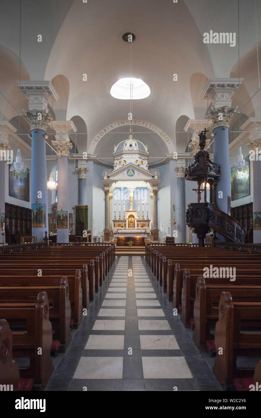 L'Irlande, le comté de Waterford, Waterford City, la cathédrale Holy Trinity, de l'intérieur Banque D'Images