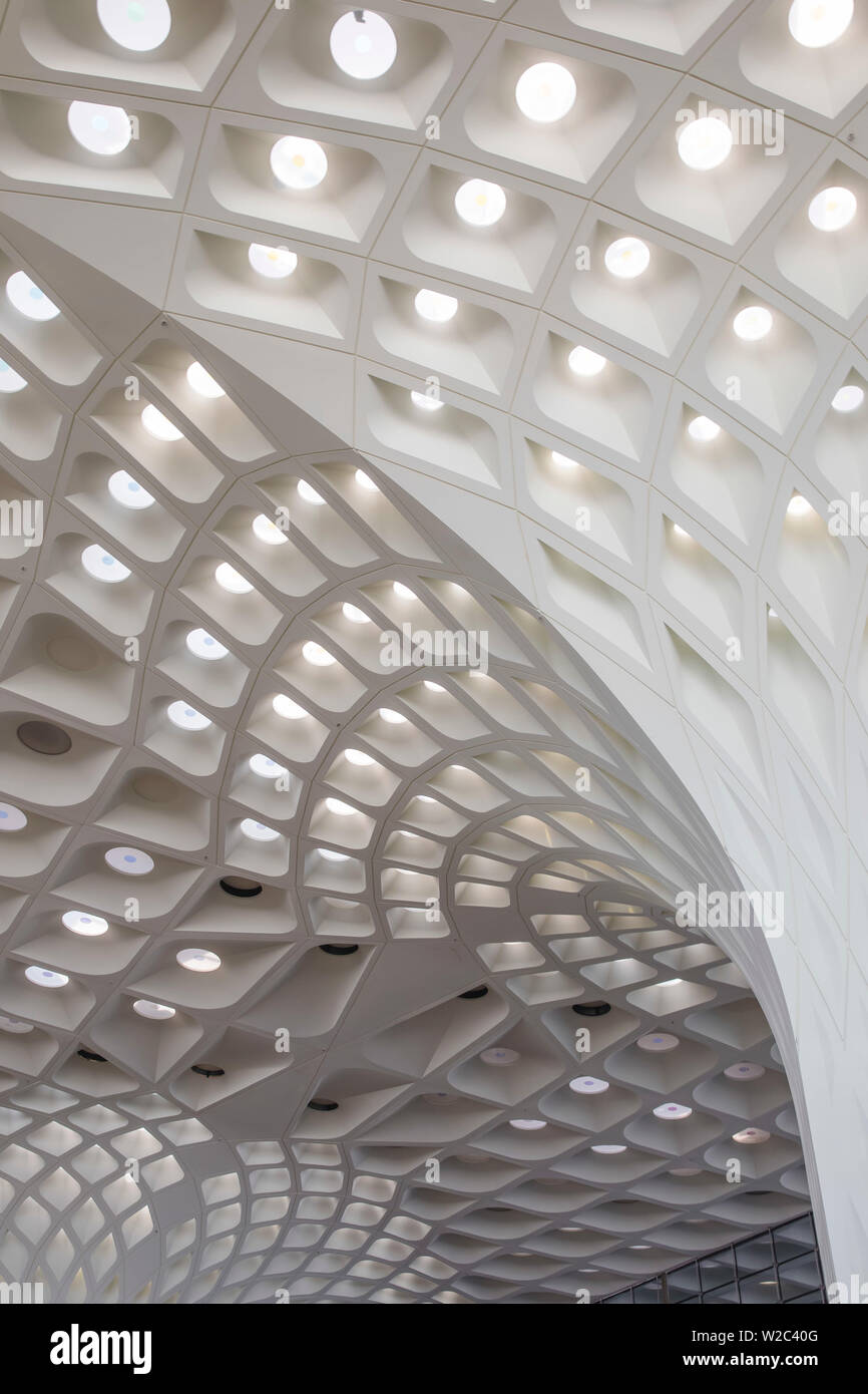 L'Inde, Maharashtra, Mumbai, Mumbai International Airport - l'aéroport international de Chhatrapati Shivaji, International Terminals Banque D'Images