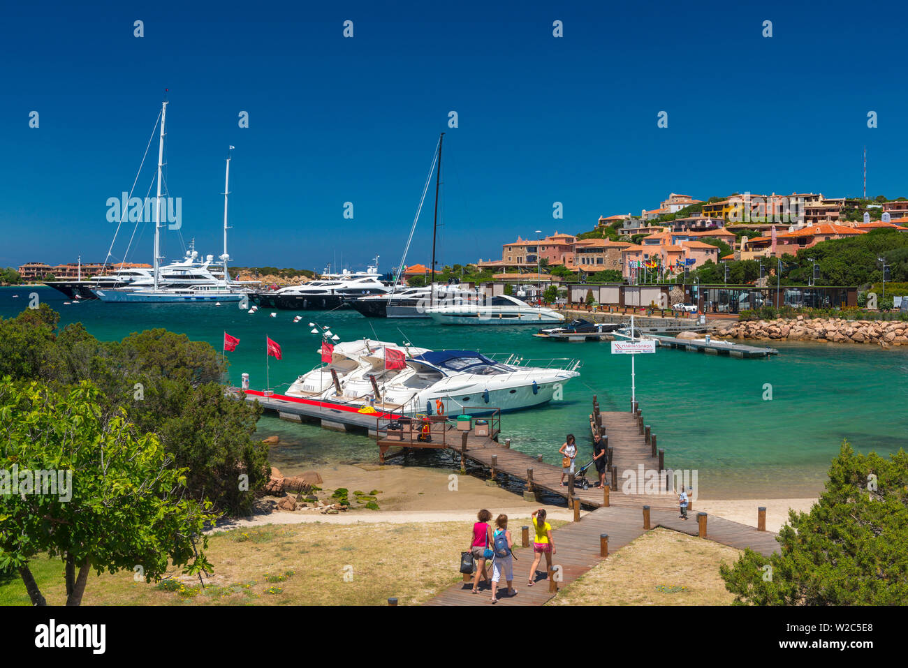 Italie, Sardaigne, Porto Cervo Banque D'Images