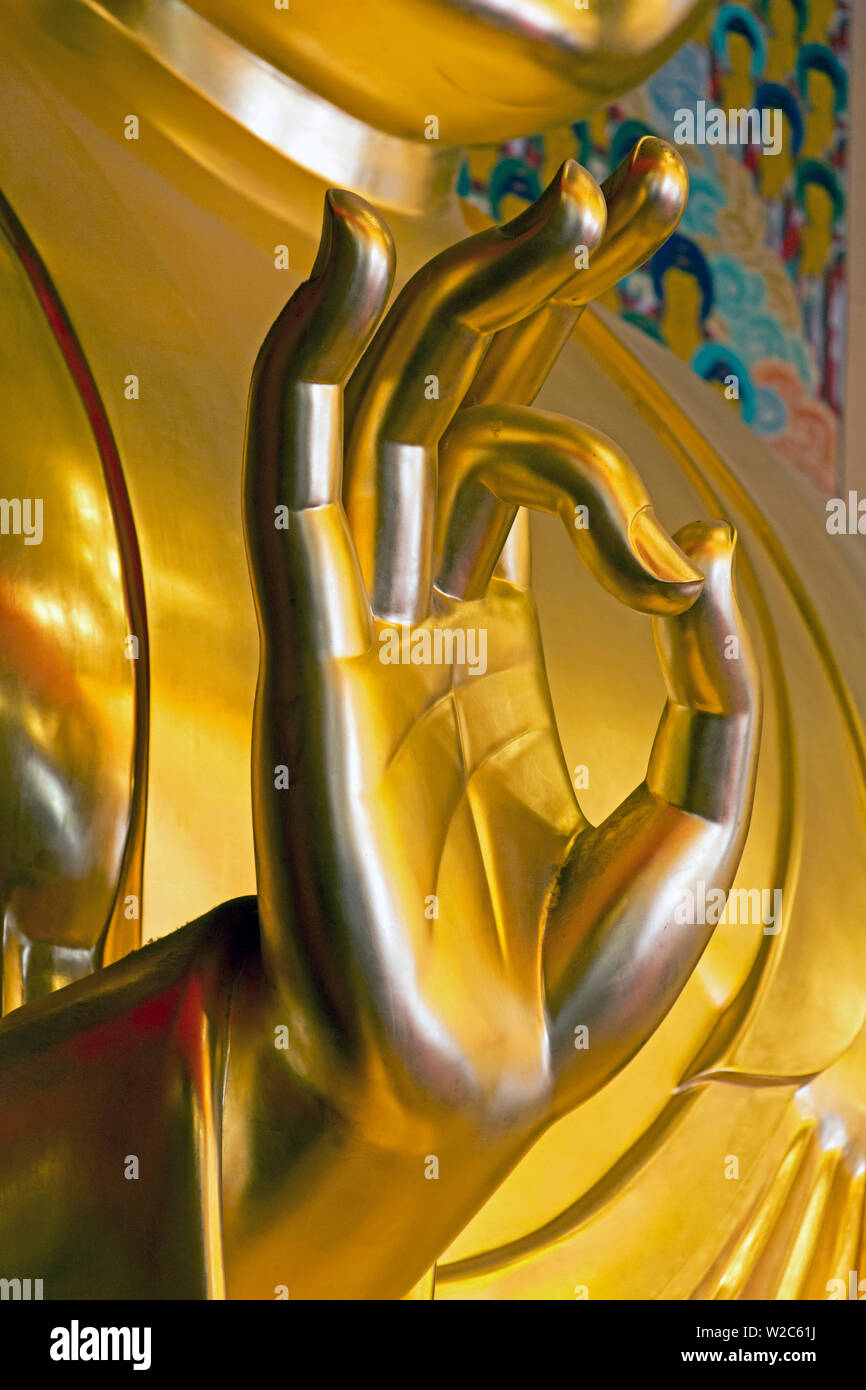 Statue de Bouddha du Temple intérieur Joyesa, Jongno-gu, Seoul, Corée du Sud Banque D'Images