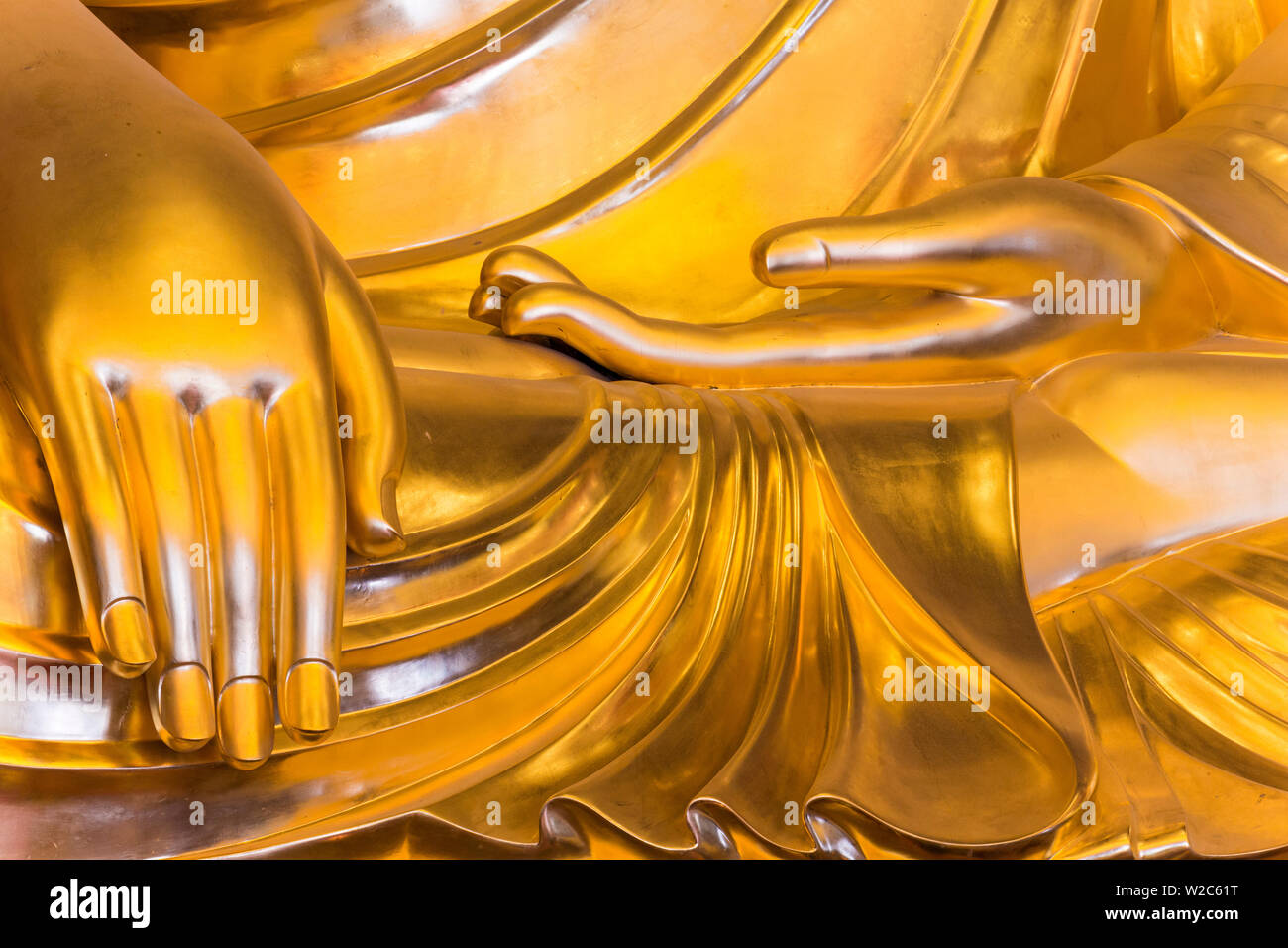 Statue de Bouddha du Temple intérieur Joyesa, Jongno-gu, Seoul, Corée du Sud Banque D'Images