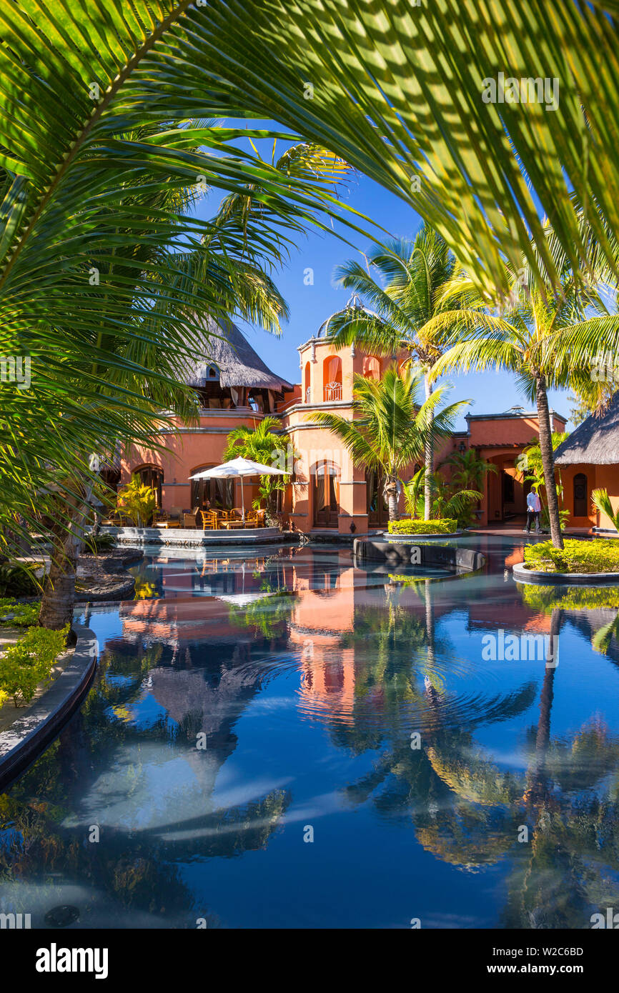 Beachcomber Dinarobin Hotel, Le Morne Brabant, Black River (Rivière Noire), de la côte ouest, l'Ile Maurice Banque D'Images