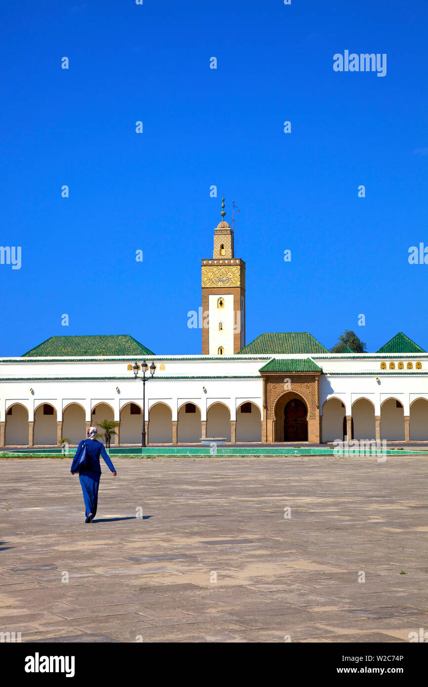 Palais Royal Mechouar et Mosquée, Rabat, Maroc, Afrique du Nord Banque D'Images