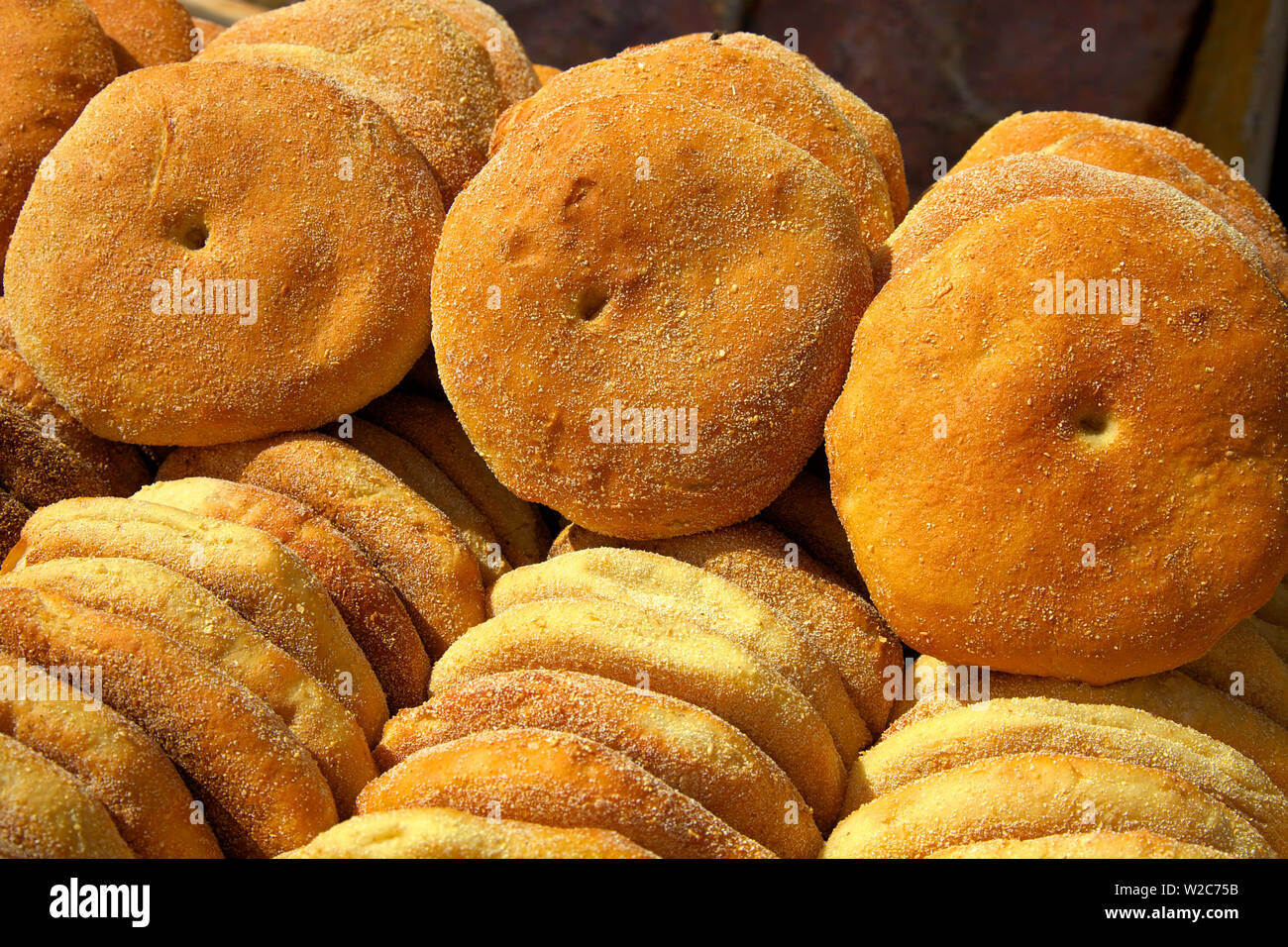 Du pain frais, Rabat, Maroc, Afrique du Nord Banque D'Images