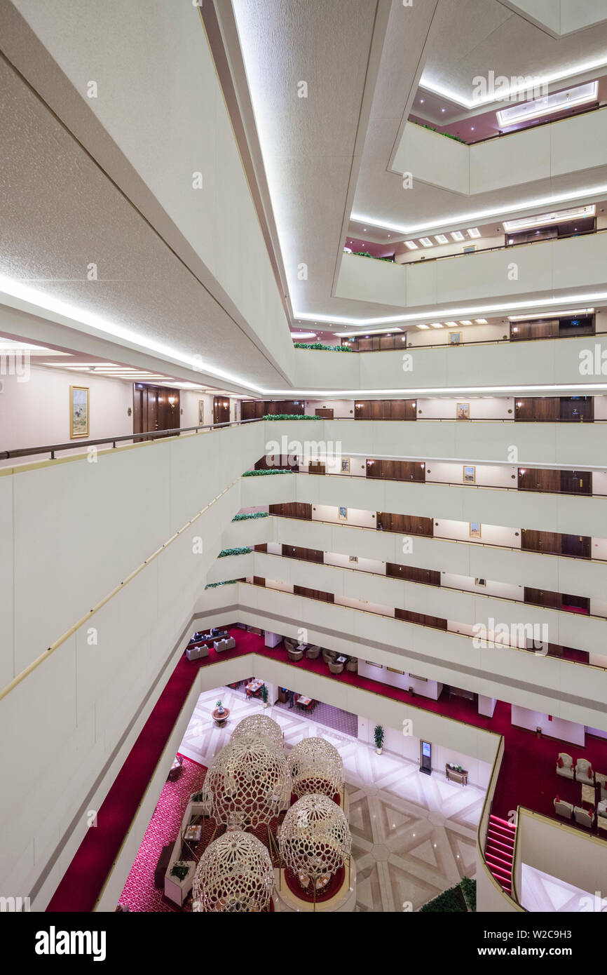 Qatar, Doha, intérieur de l'hôtel Sheraton de Doha Banque D'Images