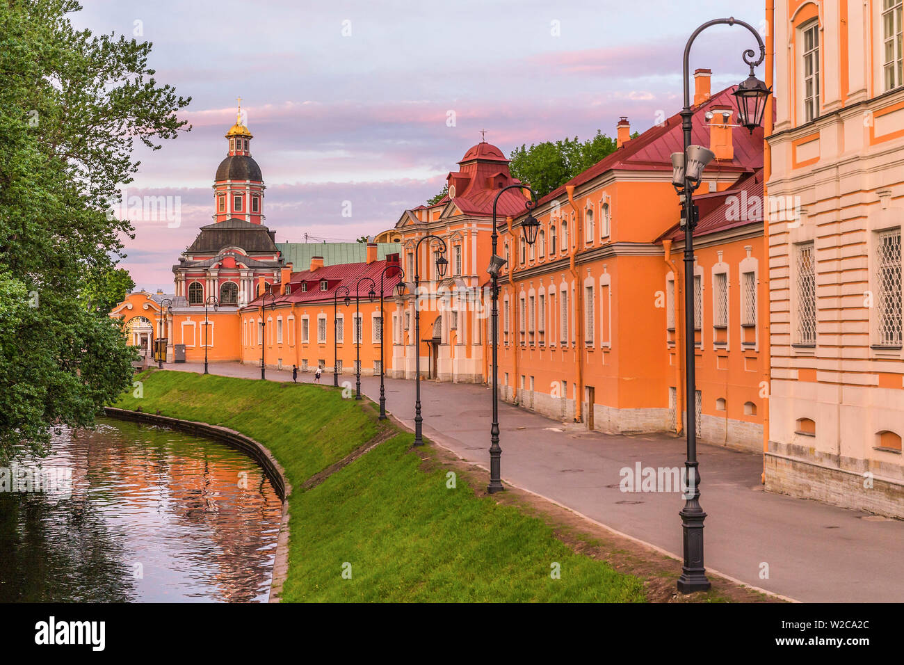 Alexander Nevsky Lavra, Saint Petersburg, Russie Banque D'Images