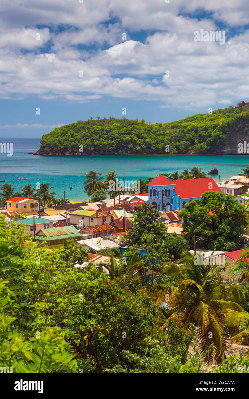 Caraïbes, St Lucia, Canaries Banque D'Images
