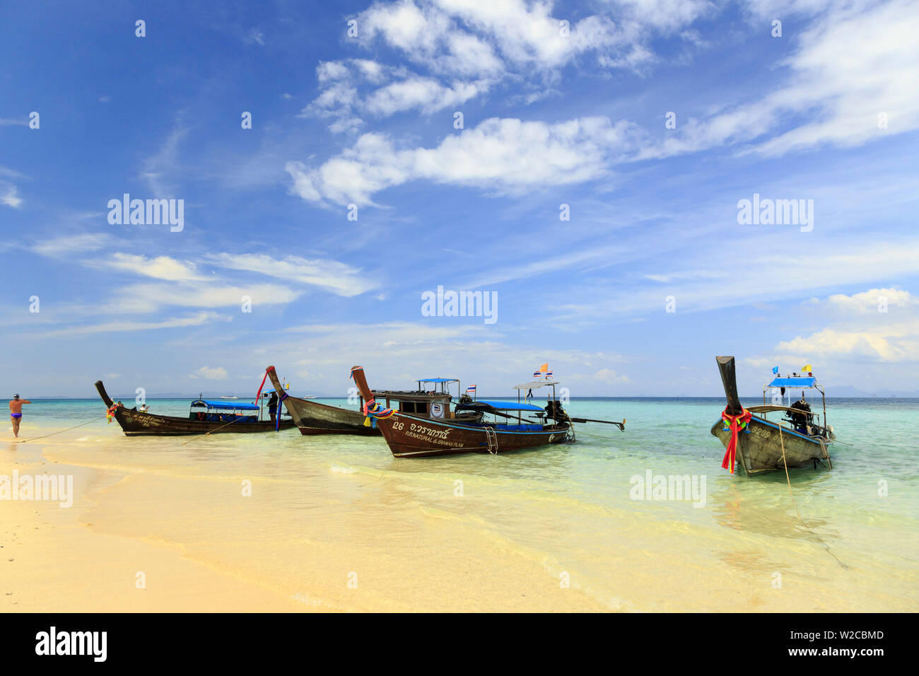 La Thaïlande, la province de Krabi, Ko Phi Phi Don Island Banque D'Images