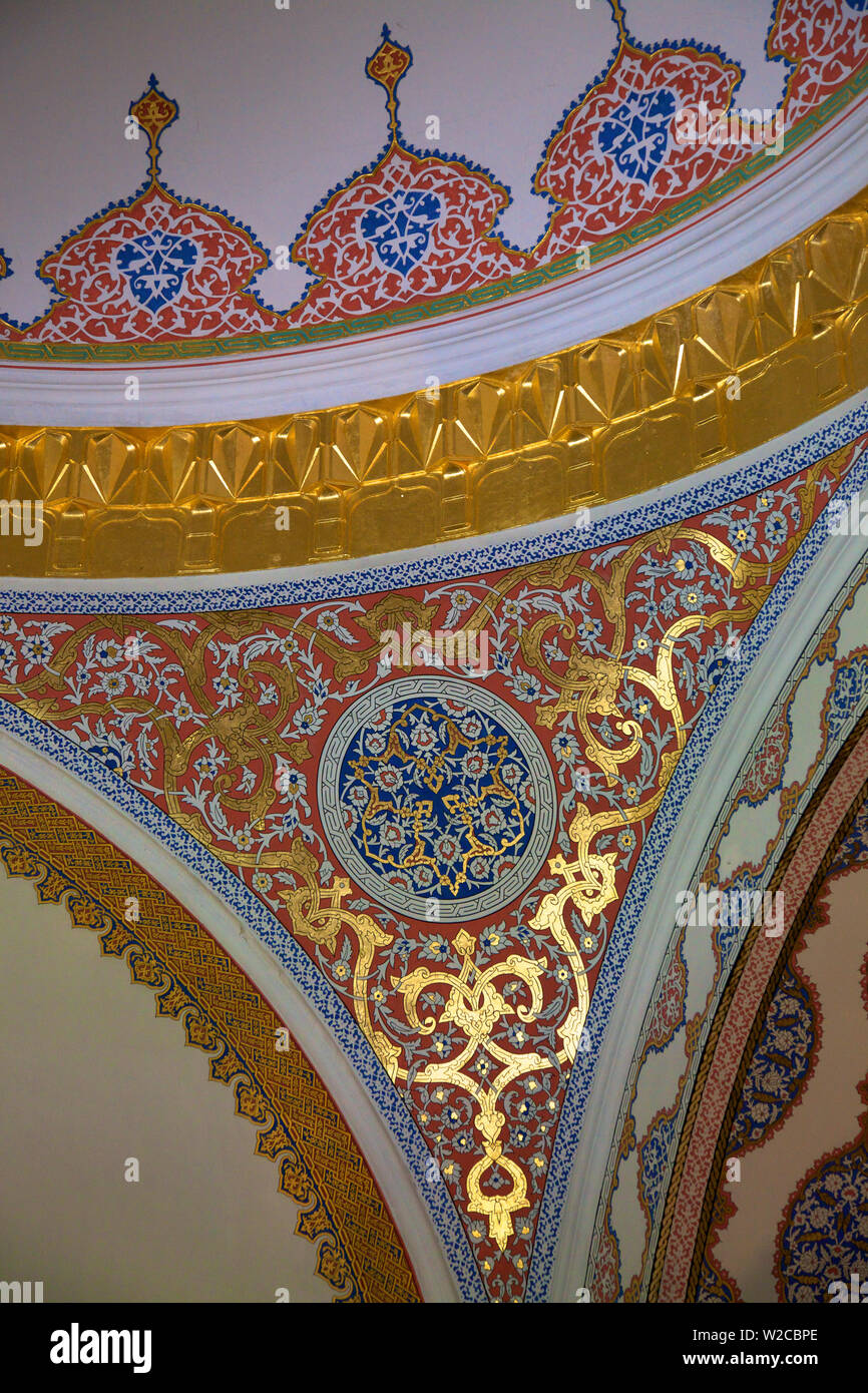 Intérieur de la salle de l'Impériale, Istanbul, Turquie Banque D'Images