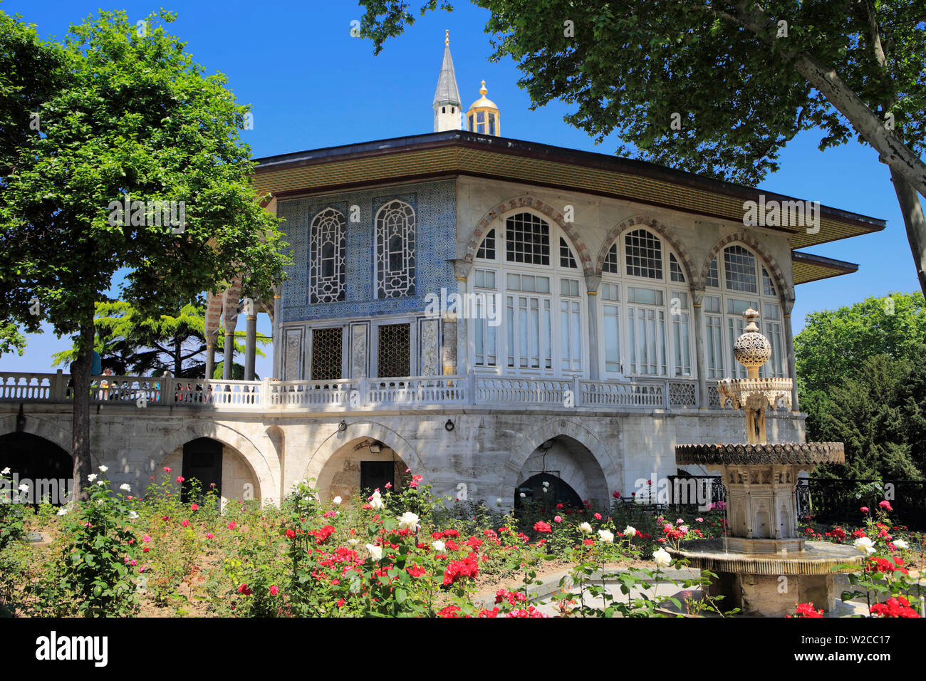 Kiosque Revan, le palais de Topkapi, palais des sultans ottomans, Istanbul, Turquie Banque D'Images