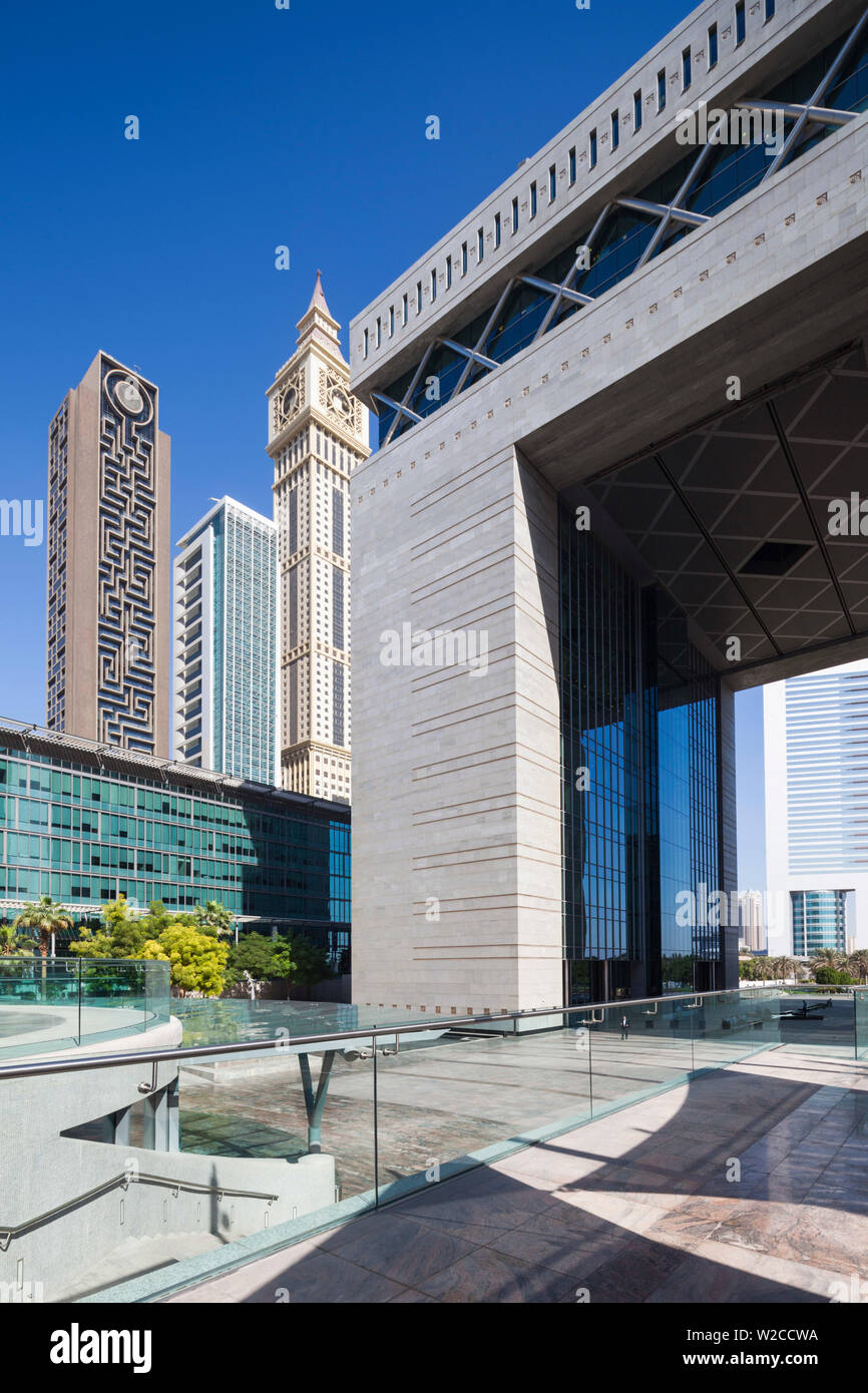 Émirats Arabes Unis, Dubai, Dubai Financial Centre, Dubaï Gate Banque D'Images