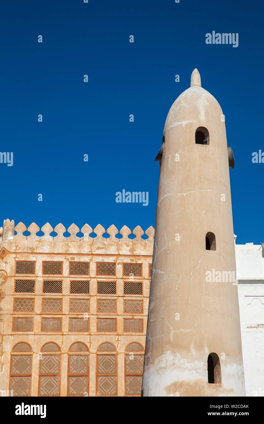 Bahreïn, Manama, Manama, Beit Seyadi maison traditionnelle et la mosquée qui a appartenu à un marchand de perles Banque D'Images