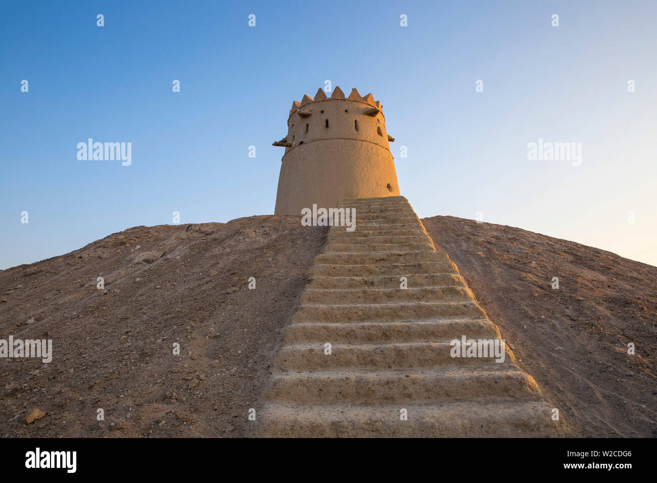 Emirats arabes unis, Abu Dhabi, Al Ain, Hili Hili, Towers Banque D'Images