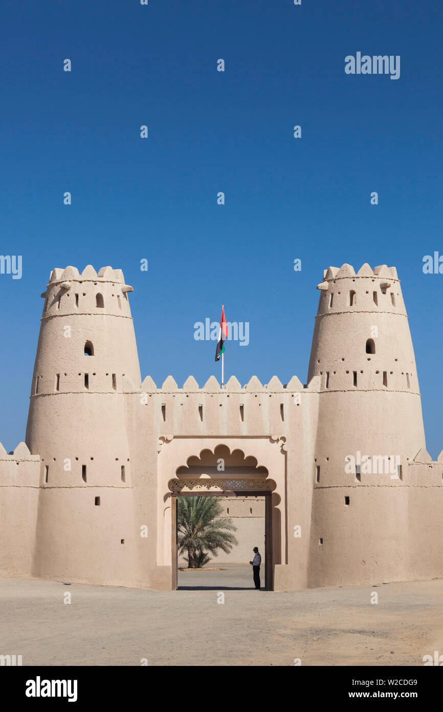 Émirats arabes unis, Al Ain, Al Jahili fort, construit en 1890 Banque D'Images