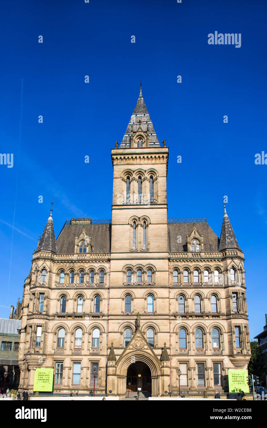 Royaume-uni, Angleterre, Greater Manchester, Manchester, l'hôtel de ville Banque D'Images