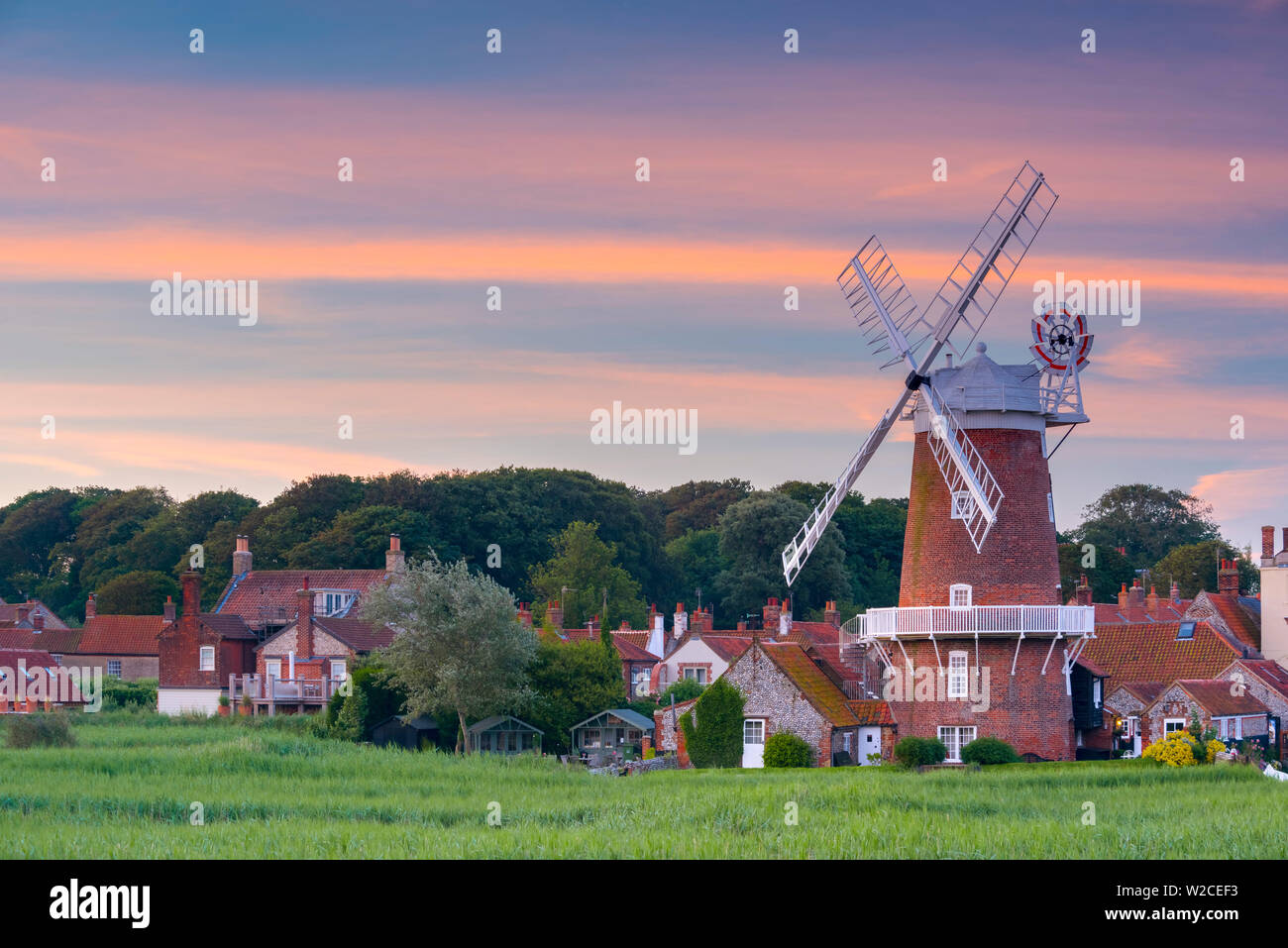 Royaume-uni, Angleterre, Norfolk, North Norfolk, Claj-next-the-Sea, le CLAJ Moulin Banque D'Images