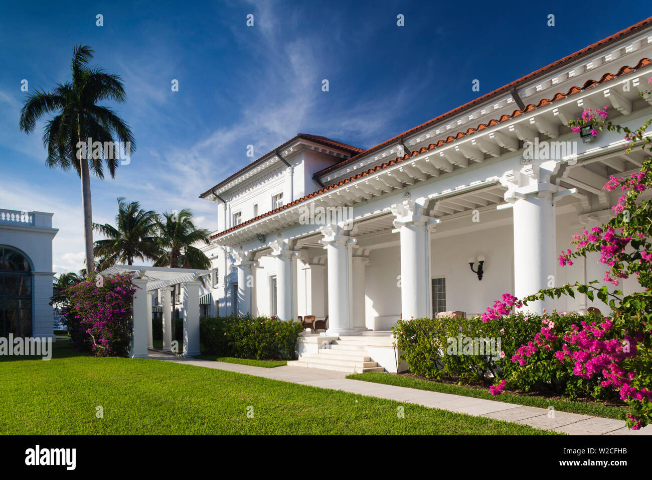 USA, Floride, Palm Beach, le Musée Flagler Banque D'Images
