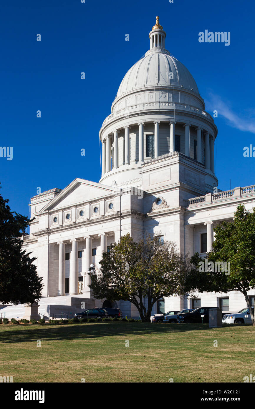 USA, de l'Arkansas, Little Rock, Arkansas State Capitol Banque D'Images