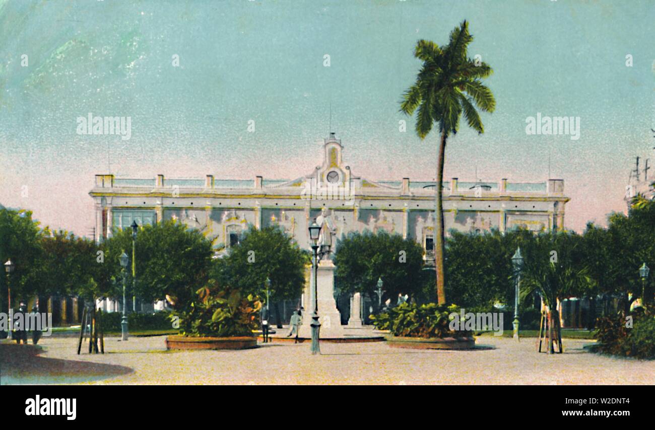'Le Palais Présidentiel - Palacio Presidencial, Habana', c1910. Créateur : Inconnu. Banque D'Images