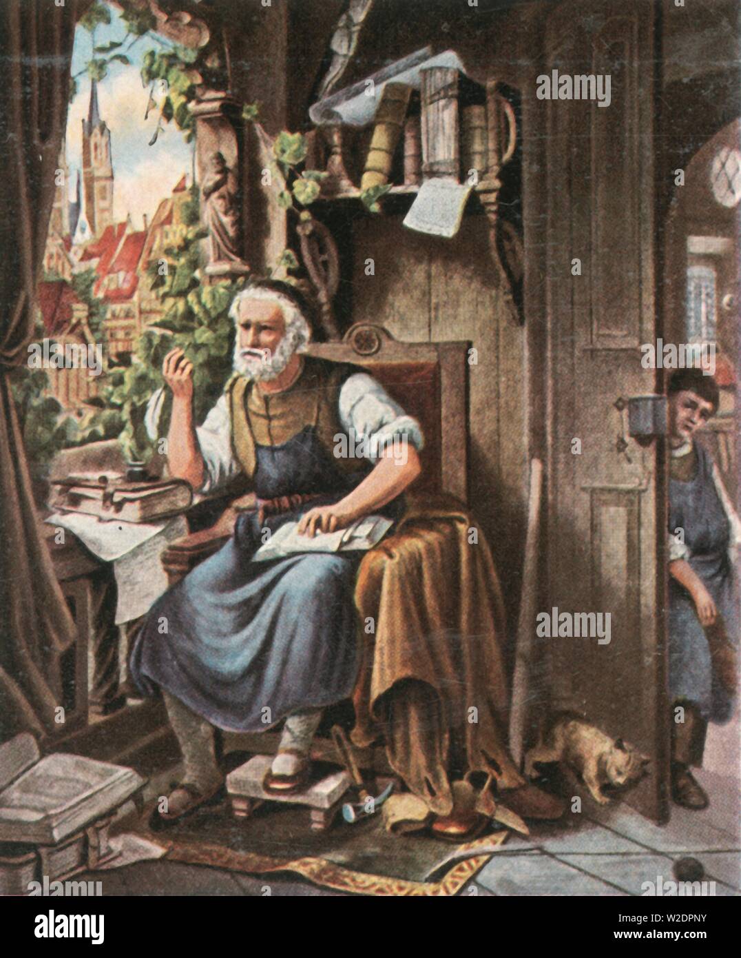 Hans Sachs, (1936). Créateur : Inconnu. Banque D'Images