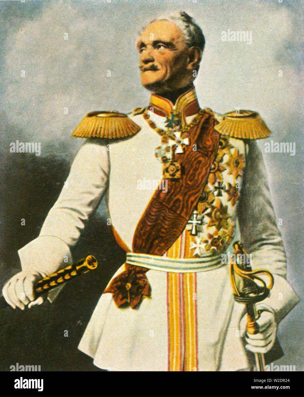 Le Maréchal Wrangel, (1936). Créateur : Inconnu. Banque D'Images
