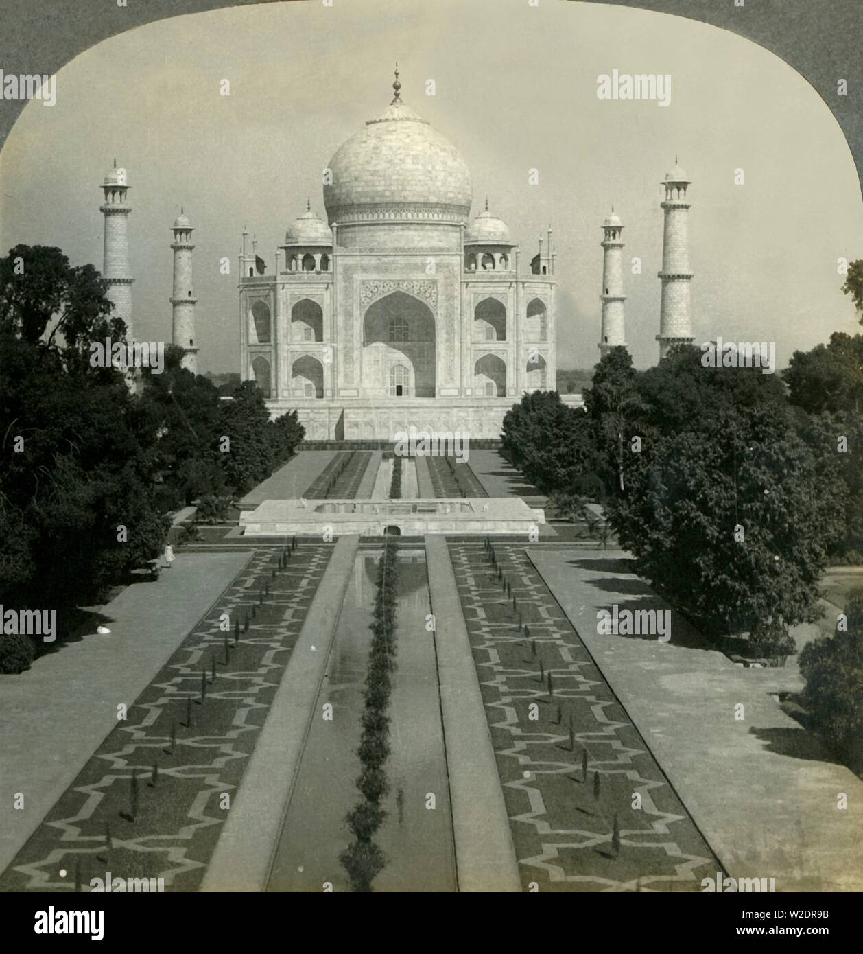 "Le Taj Mahal, Agra, Inde", 1902. Créateur : Inconnu. Banque D'Images