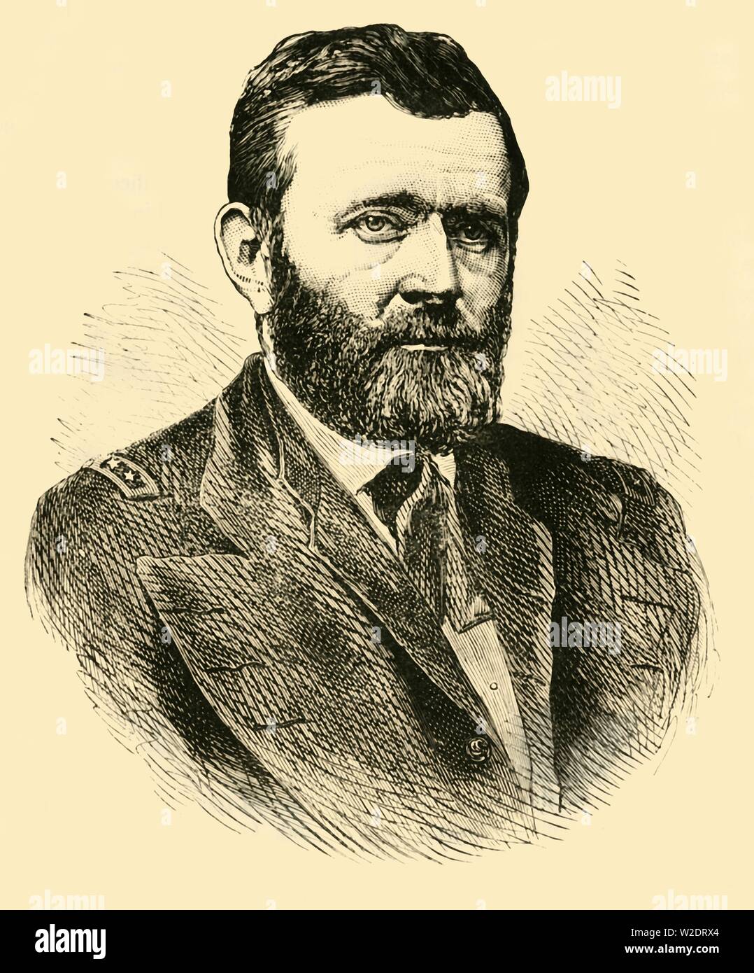 Général 'grant', c1870-1880, (1890). Créateur : Inconnu. Banque D'Images