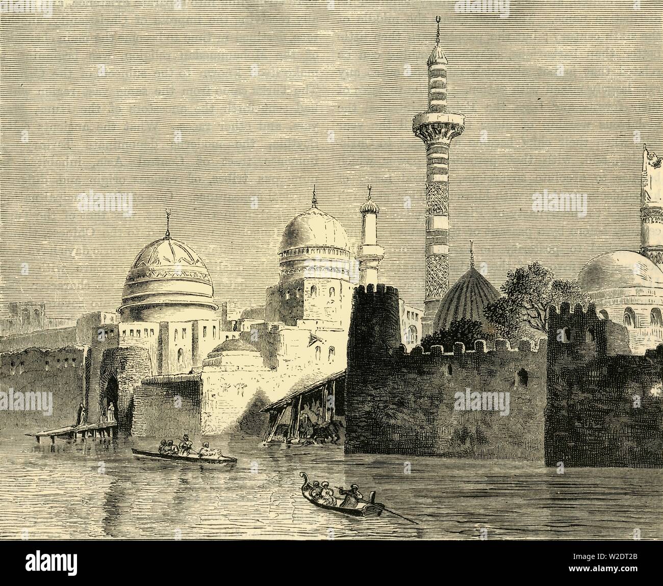 'Mosul, chef-lieu de Al-Jezireh (Mésopotamie)', 1890. Créateur : Inconnu. Banque D'Images