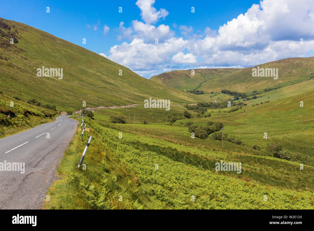 Glen Chalmadale, nord Arran, UN841 road, Isle of Arran, West Highlands, Ecosse, Royaume-Uni Banque D'Images