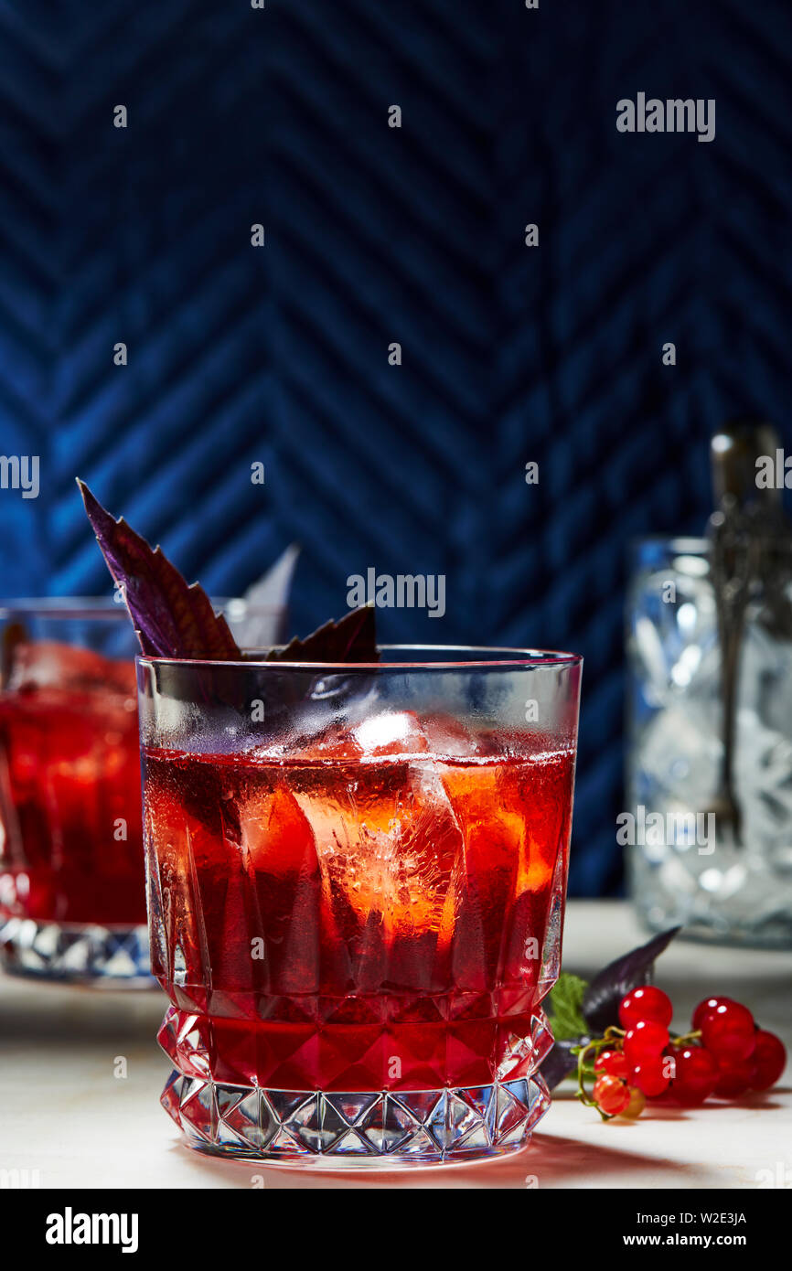 NEGRONI Banque D'Images