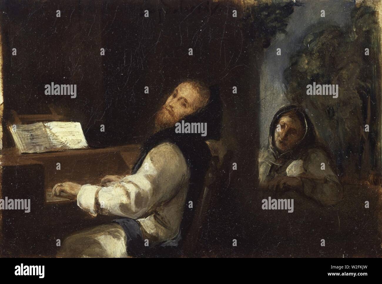 Charles-Quint au monastère de Yuste. Banque D'Images