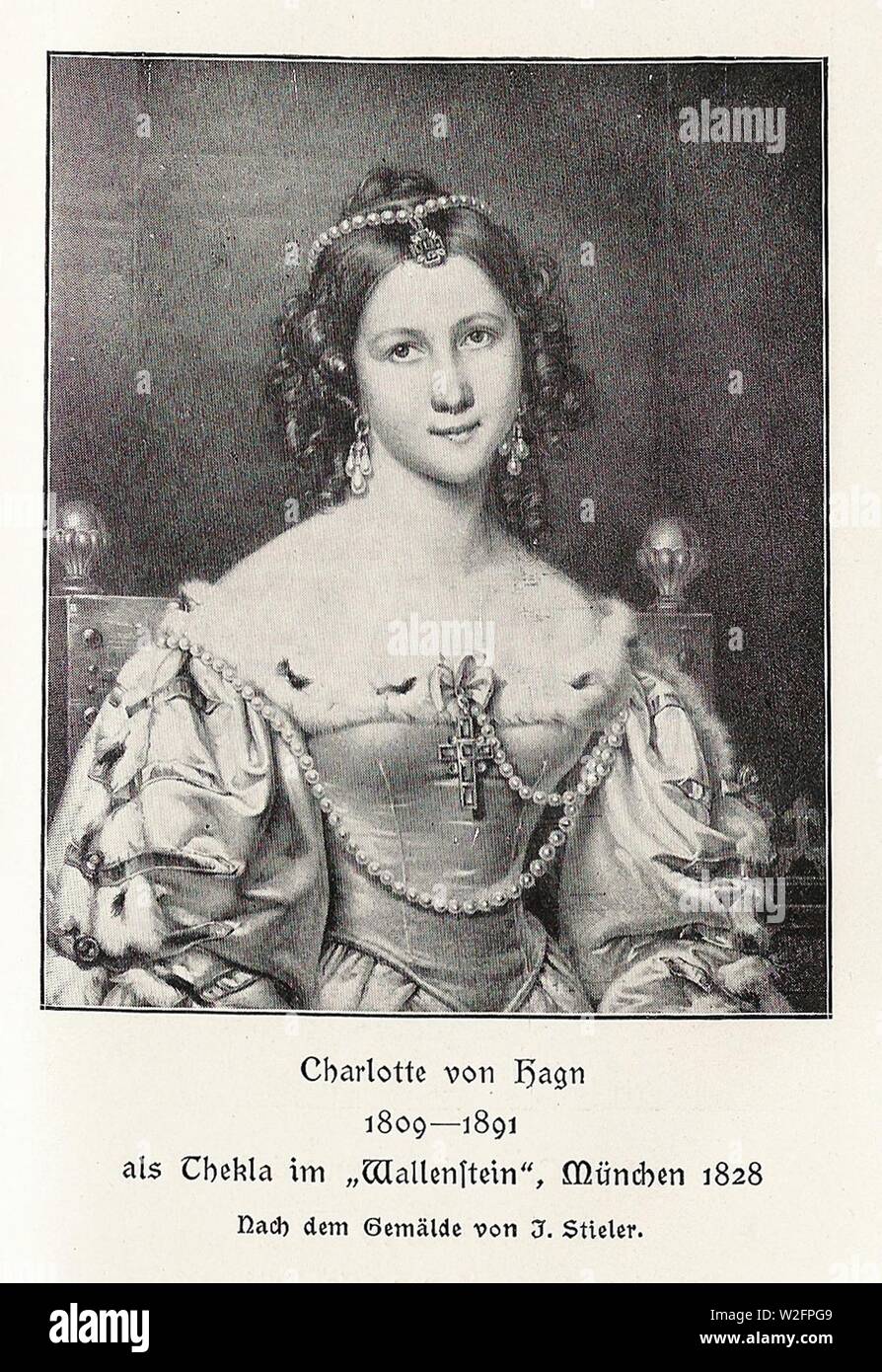 Charlotte von Gästehaus Winkler. Banque D'Images