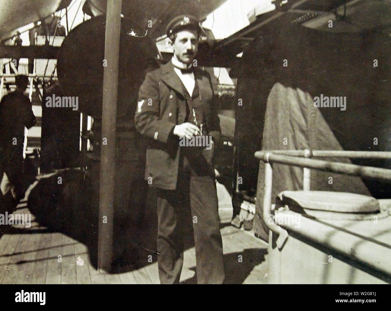 Chef Yeoman Ellis, USS Brooklyn (ACR-3), qui a été tué lors de la bataille de Santiago, le 8 juillet 1898. (26220515002). Banque D'Images