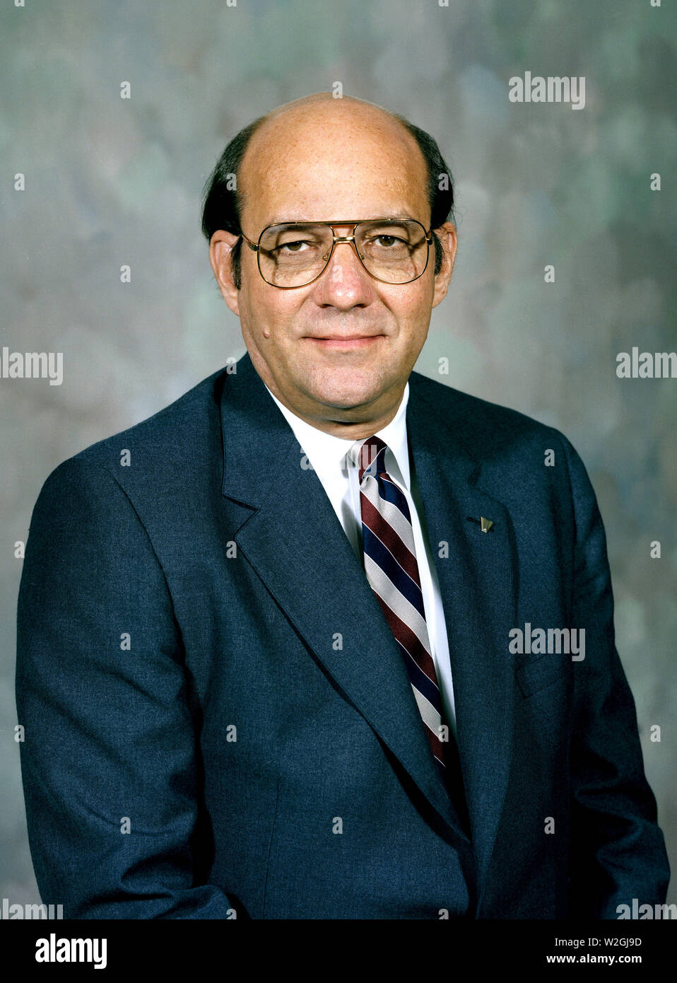 1986 - Portrait de James R. Thompson Banque D'Images