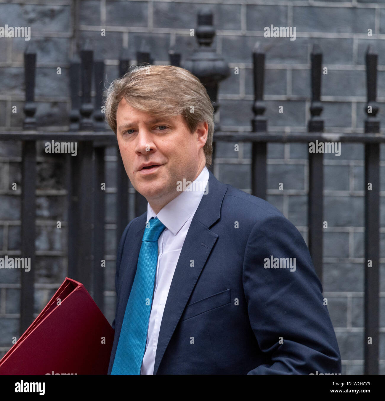 Londres, Royaume-Uni. 9 juillet 2019, Chris Skidmore, universités ministre arrive à une réunion du Cabinet au 10 Downing Street, London Credit Ian Davidson/Alamy Live News Banque D'Images