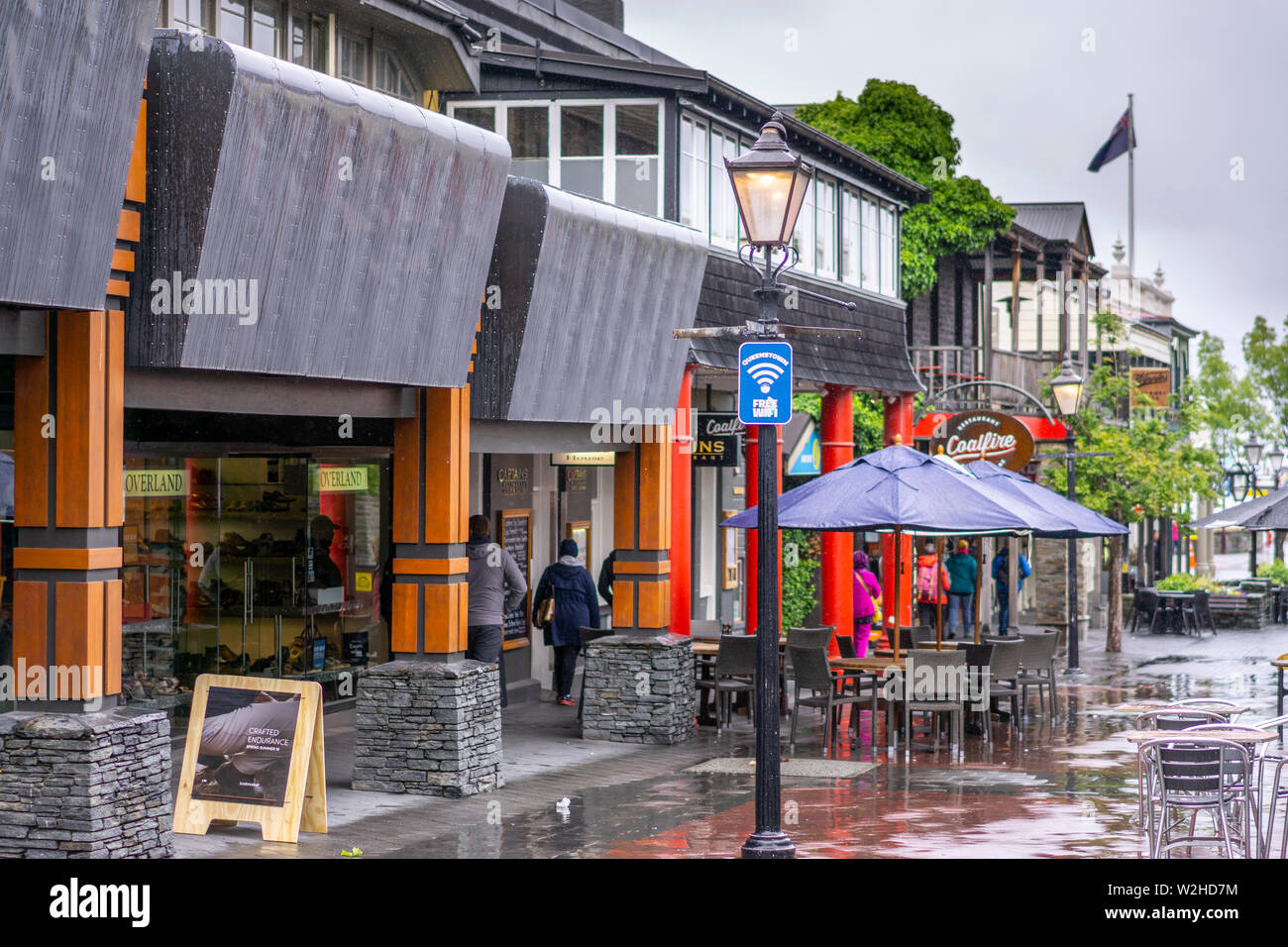 Centre Commercial Shoppers à Queenstown Queenstown, Nouvelle-Zélande Banque D'Images