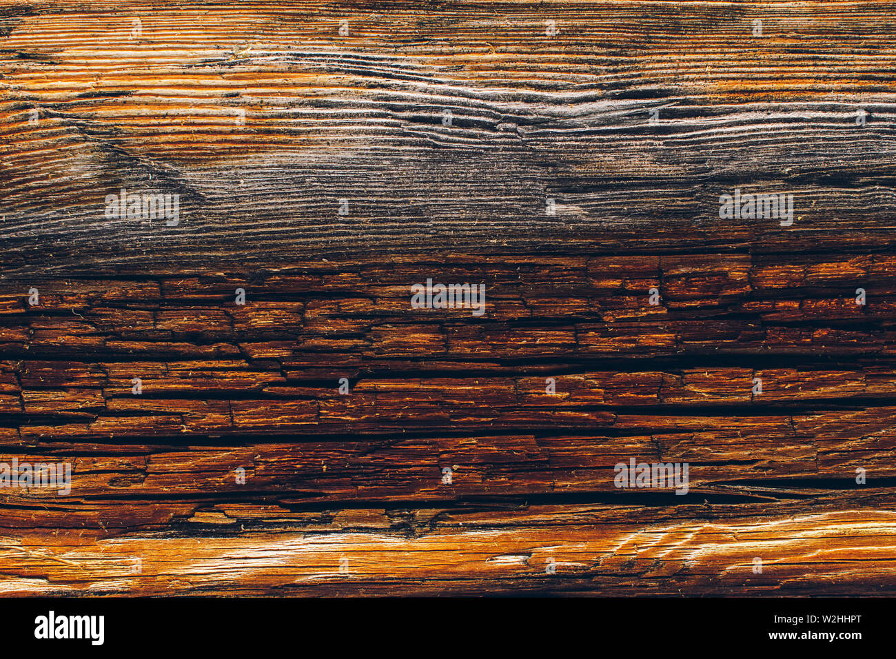 Mur de fond de bois de bois texturés. Focus sélectif. Grange Banque D'Images