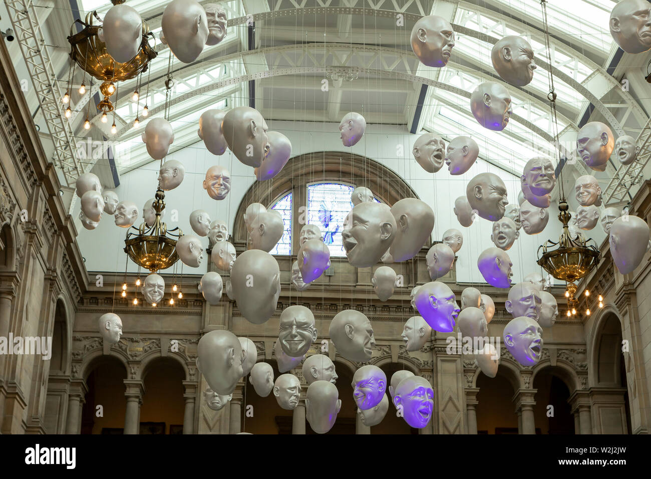 Kelvingrove Art Gallery and Museum Banque D'Images