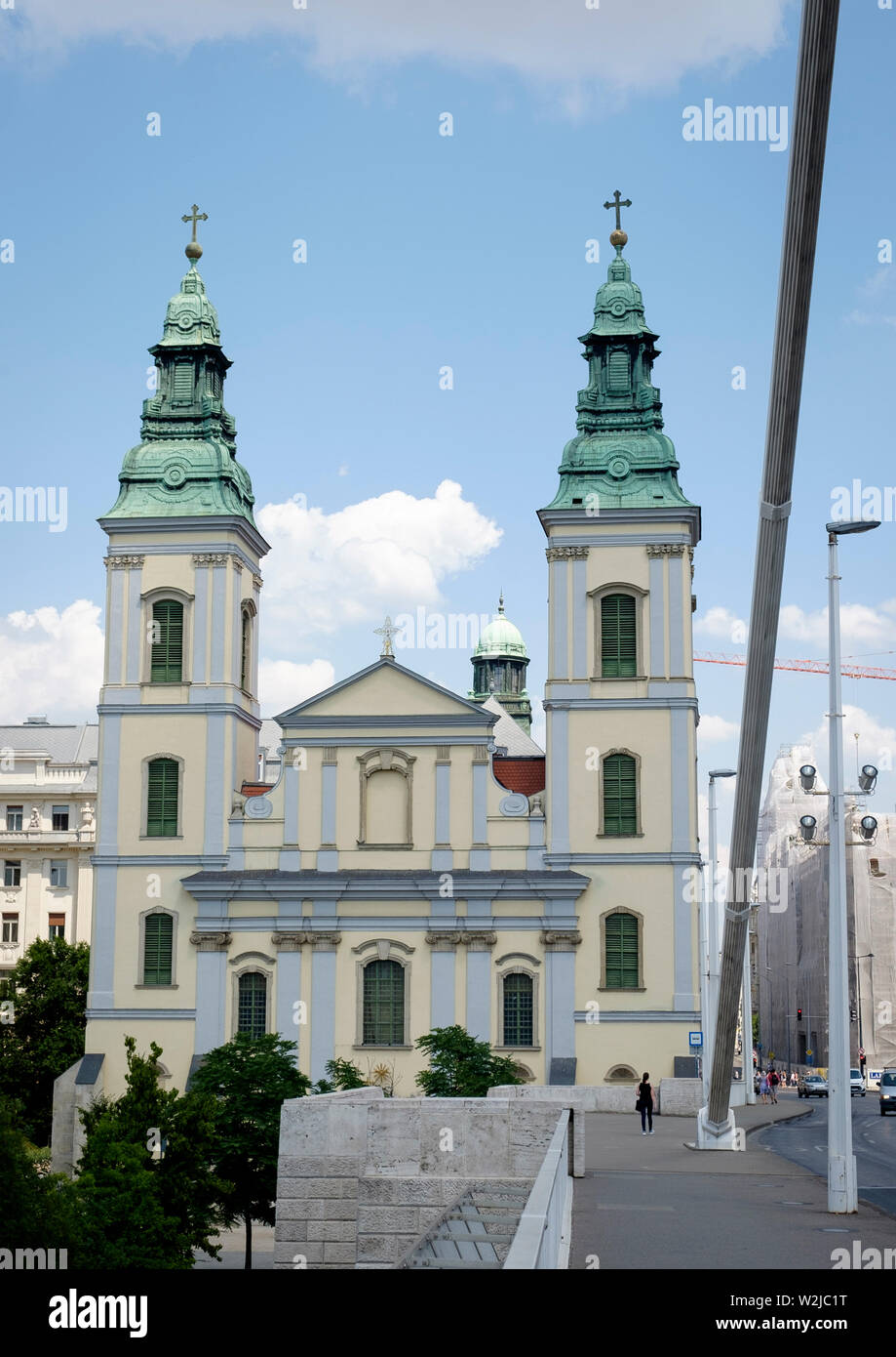 Centre de Budapest l'Église mère de la Sainte Vierge Banque D'Images