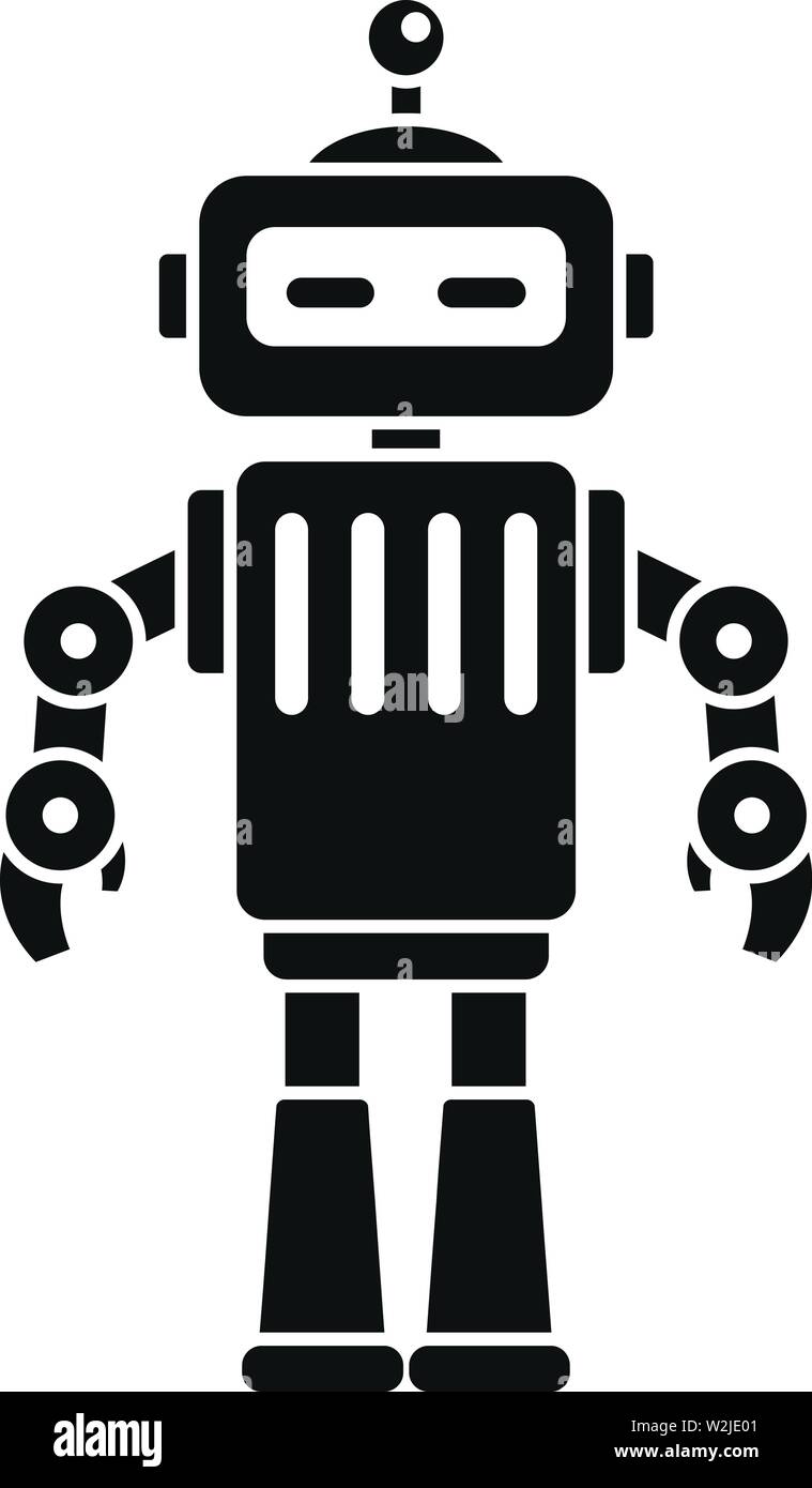 Robot Future icône. Simple illustration de la future icône vecteur robot pour la conception web isolé sur fond blanc Illustration de Vecteur