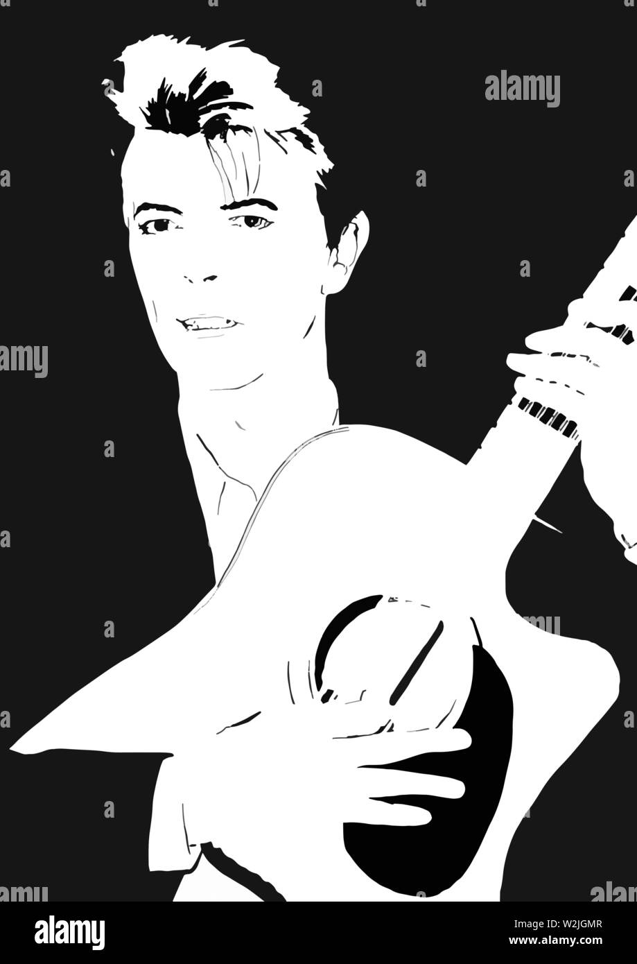 David Bowie Est Banque D images Vectorielles Alamy david-bowie-est-banque-d-images-vectorielles-alamy