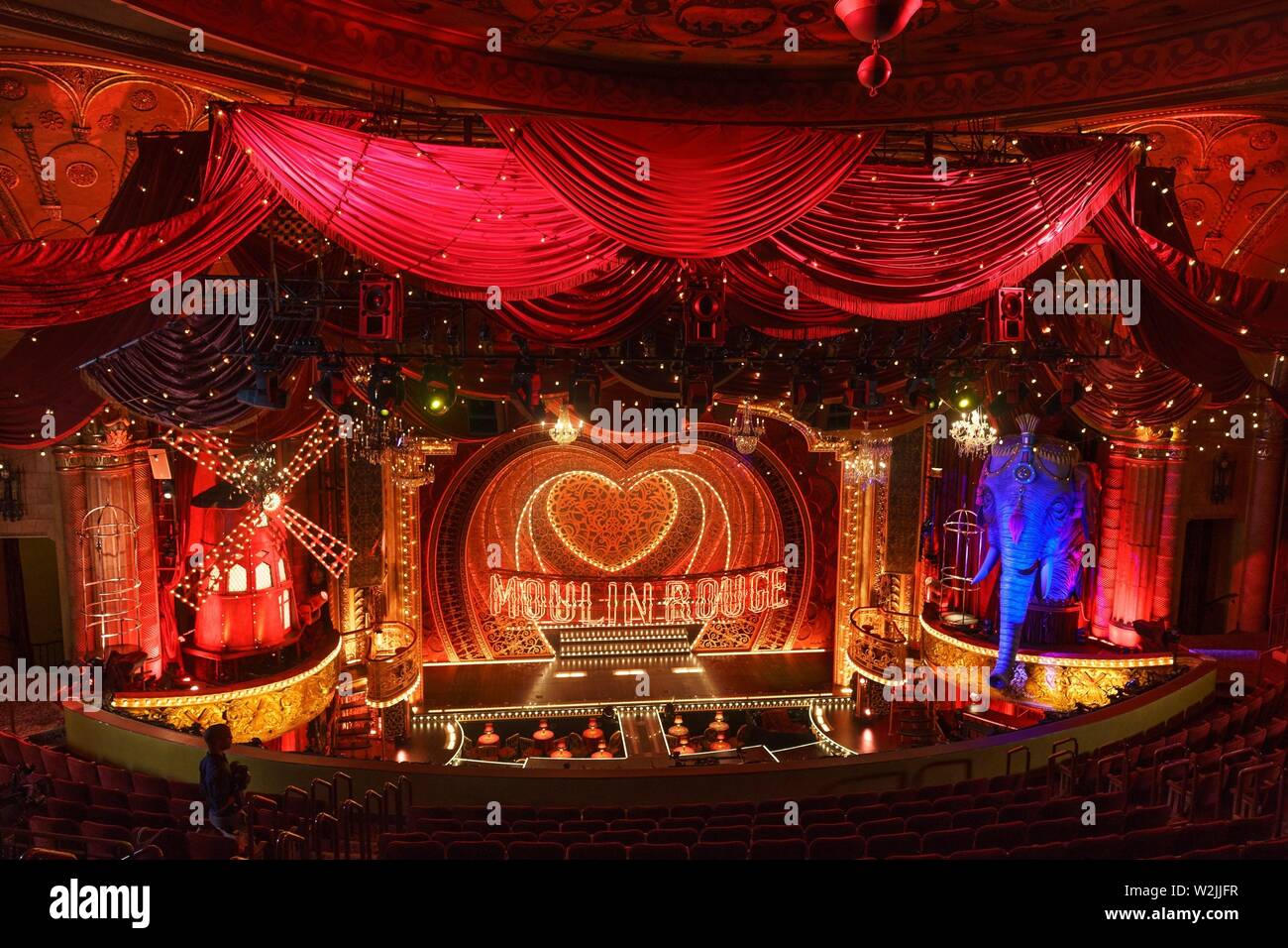 New York, NY, USA. 09 juillet 2019. Al Hirschfeld Theatre Photo Call