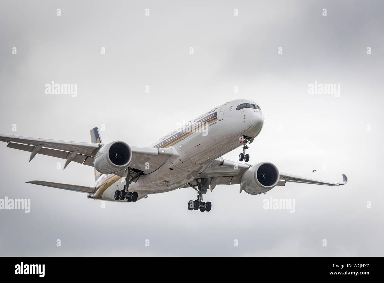 Singapore Airways Airbus A350-900 Banque D'Images