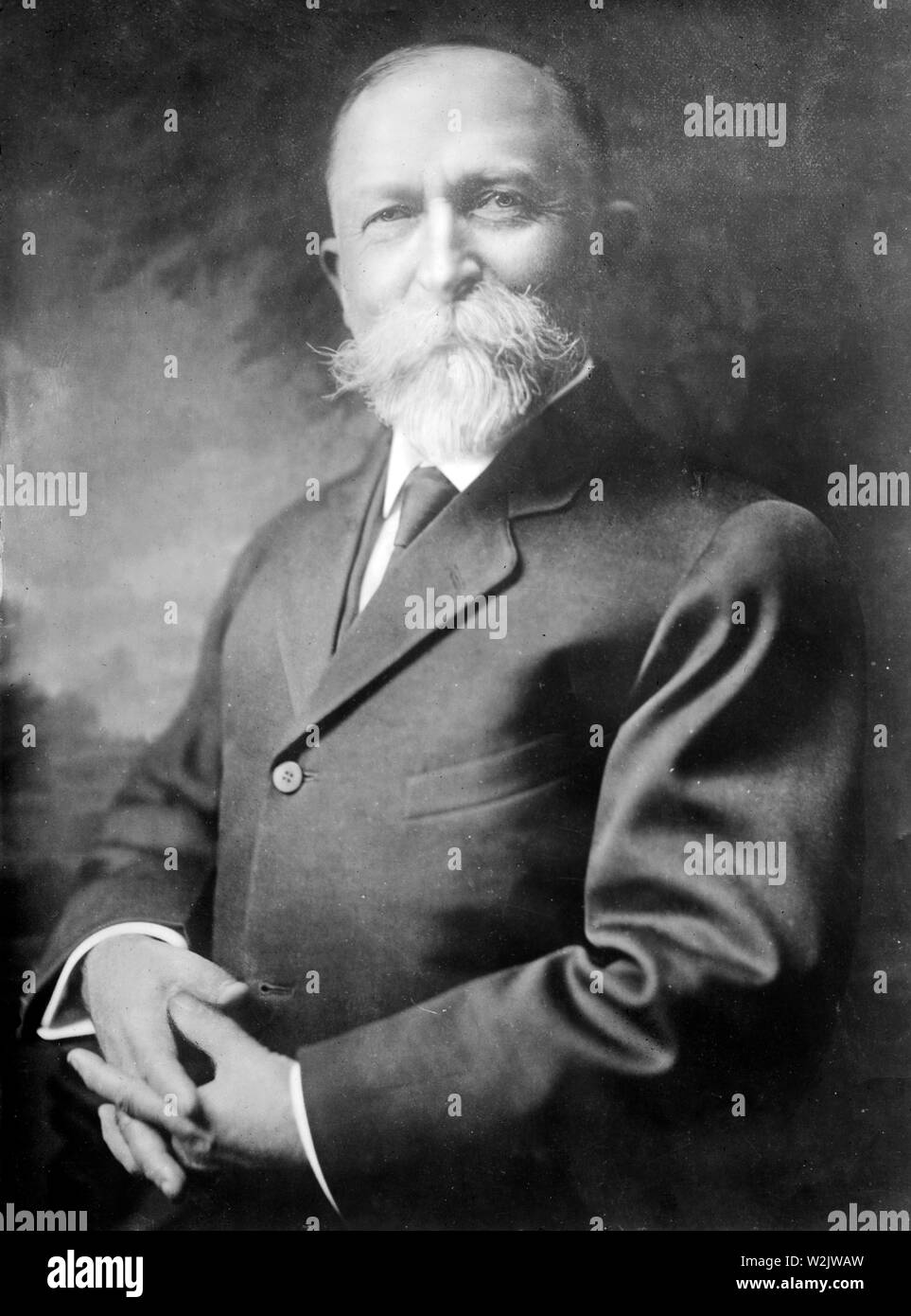 John Harvey Kellogg, co-fondateur de la compagnie Kellogg, John Harvey Kellogg (1852 - 1943) Homme d'affaires américain Banque D'Images
