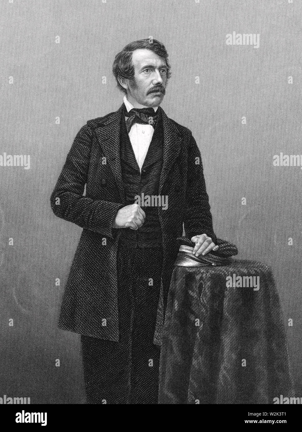 DAVID Livingstone (1813-1873) Médecin et explorateur écossais Banque D'Images